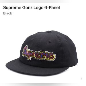 Supreme Gonz Logo 6- Panel *SS18*